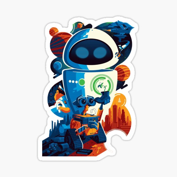 Future Wall-E Sticker