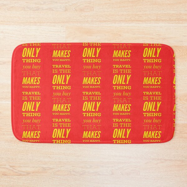 Item preview, Travel is the only thing you buy that makes you Happy. designed and sold by Grafititee.