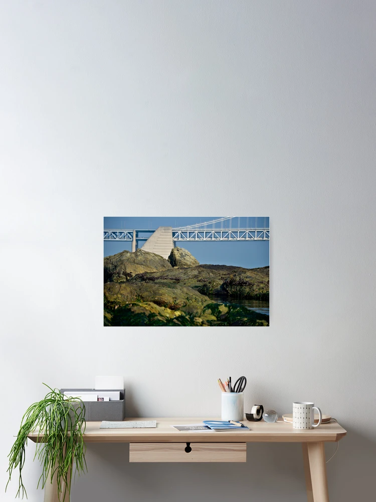 Imagen 2 de 3, Póster con la obra Bridge Behind Rocks, diseñada y vendida por brian hammonds.