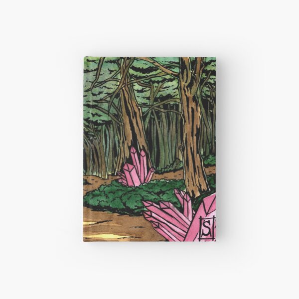 The enchanted forest Hardcover Journal