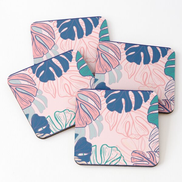 Item preview, Hand drawn colorful monstera designed and sold by Trendy Store.