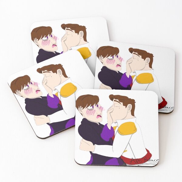 Item preview, flustered kisses designed and sold by CrimsonTigerArt  <3.