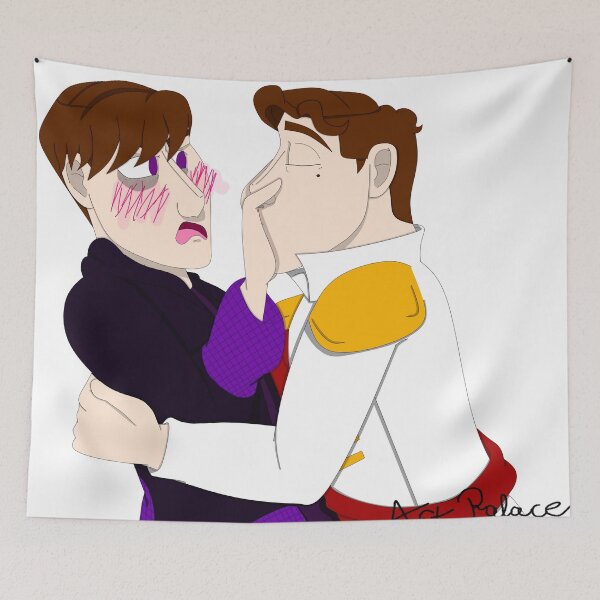 Item preview, flustered kisses designed and sold by CrimsonTigerArt  <3.