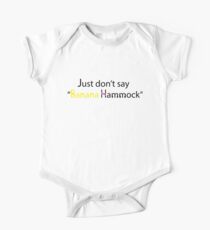 Banana Hammock One Piece - Short Sleeve
