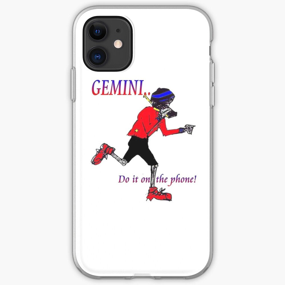 Gemini - do it on the phone iPhone Case & Cover
