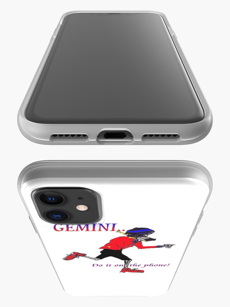 Alternate view of Gemini - do it on the phone iPhone Case & Cover