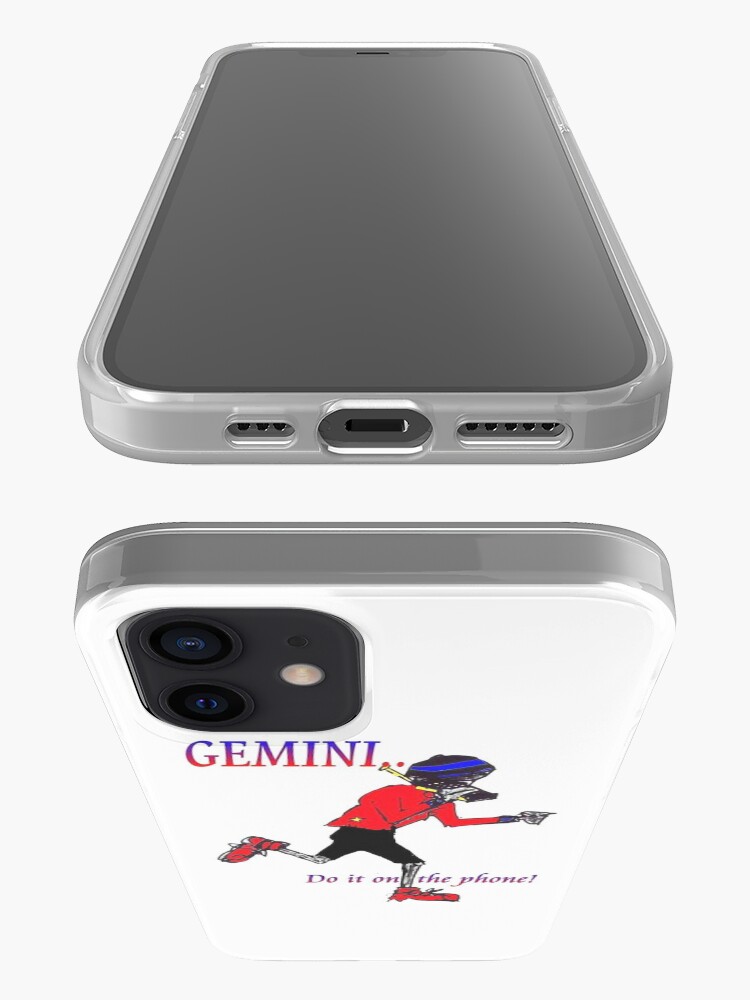 Alternate view of Gemini - do it on the phone iPhone Case & Cover
