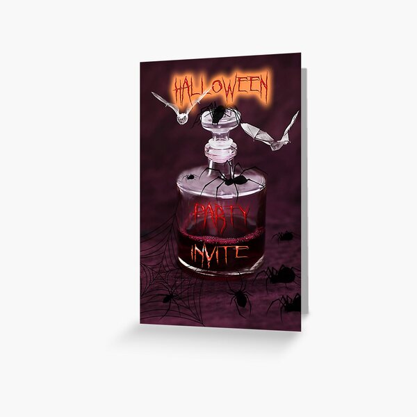 Party Invite Greeting Card