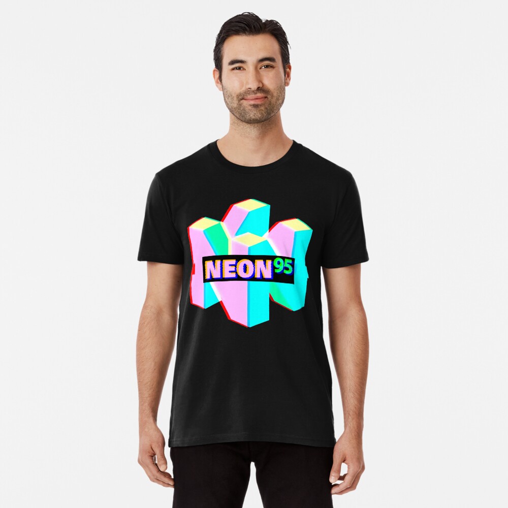 Neon95 logo design Premium T-Shirt