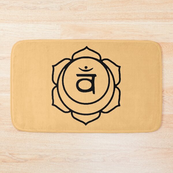 Item preview, The Sacral Chakra Svadishthana orange Yoga Reiki Meditation Symbols designed and sold by Michallandsberg.