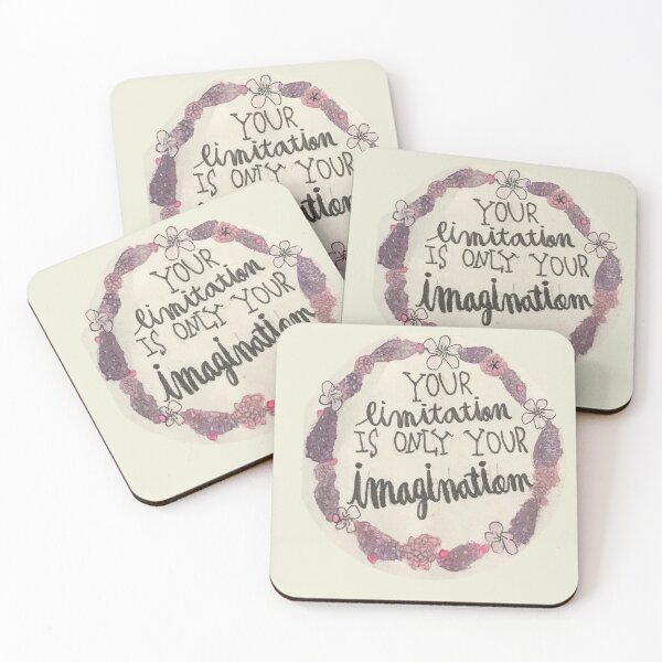 Item preview, Your Limitation is Only Your Imagination quote designed and sold by World-of-Maegan.