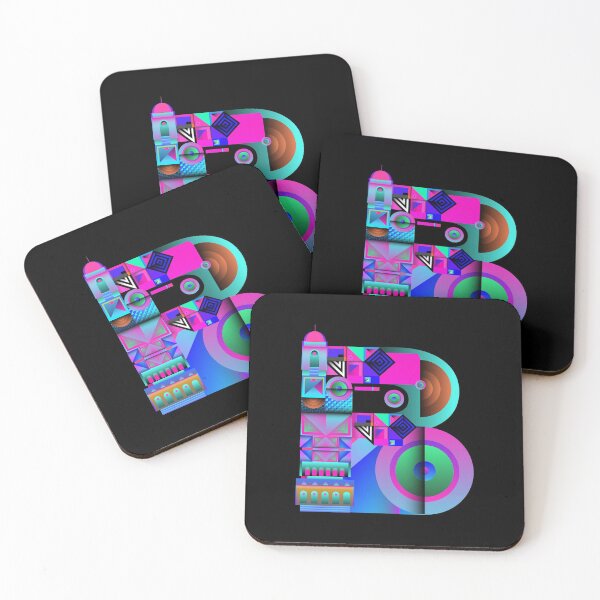 Item preview, Colorful Alphabet, Letter B designed and sold by Space-Bug.