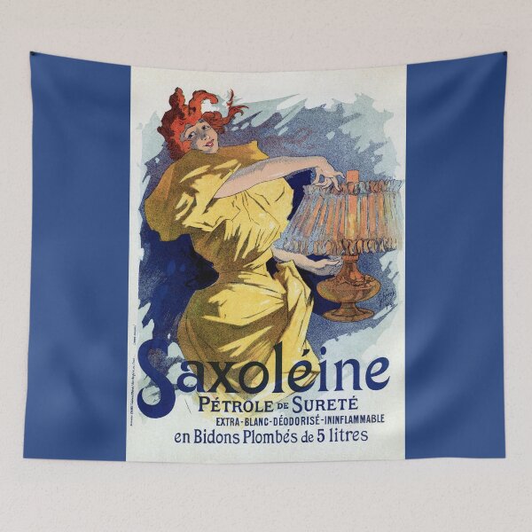 Item preview, French kerosene lamp oil advert by Cheret, vintage designed and sold by aapshop.