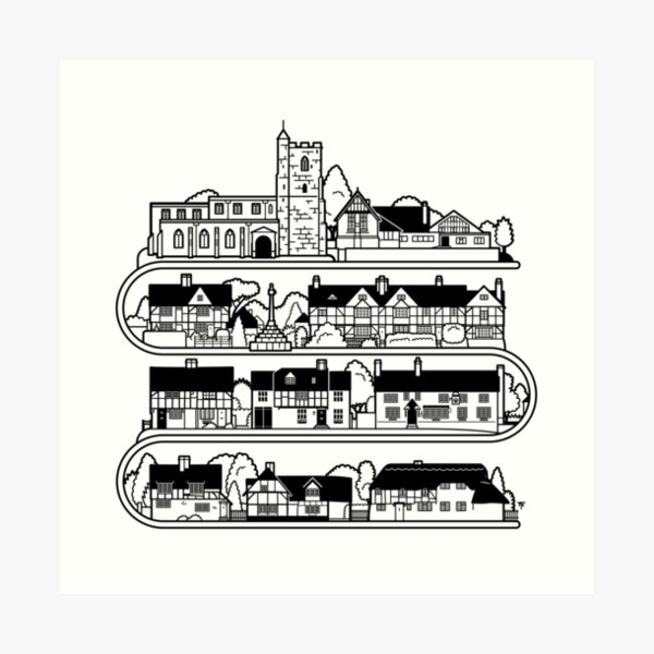 East Hagbourne! Art Print