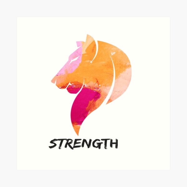 Strength Quotes Art Prints Redbubble