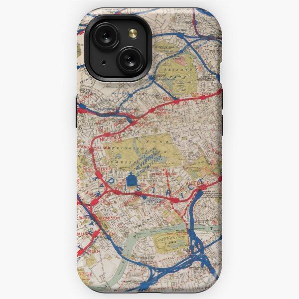 London UK Big Ben with Bus Driving By iPhone 11 Pro Tough Case by