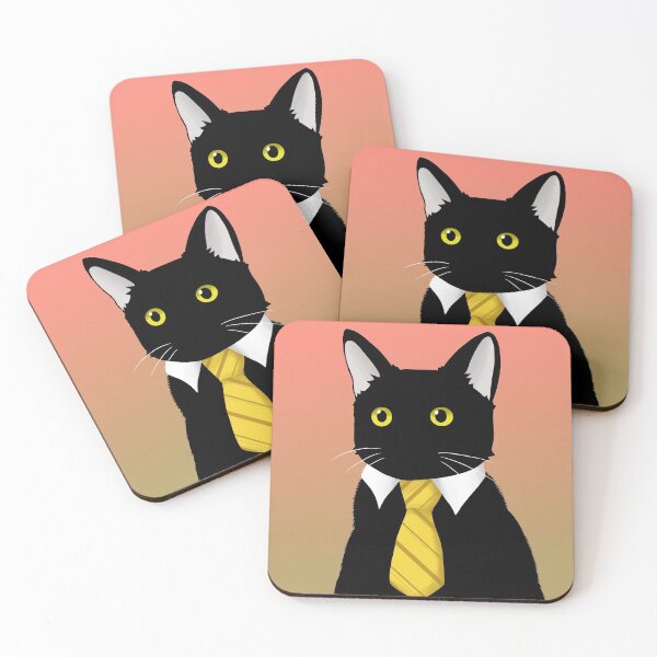 Item preview, Cat with tie meme designed and sold by Maci-MC.