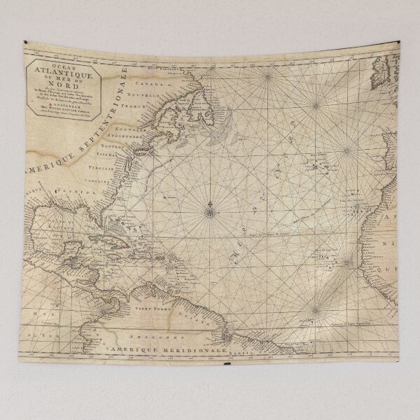 Item preview, 1683 Mortier Map of North America designed and sold by Paul David Wilson.