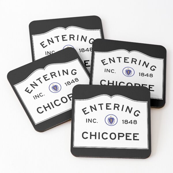 Item preview, Entering Chicopee Massachusetts - Commonwealth of Massachusetts Road Sign  designed and sold by NewNomads.