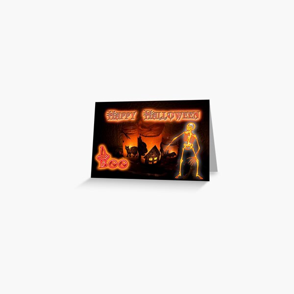 Happy Halloween Greeting Card