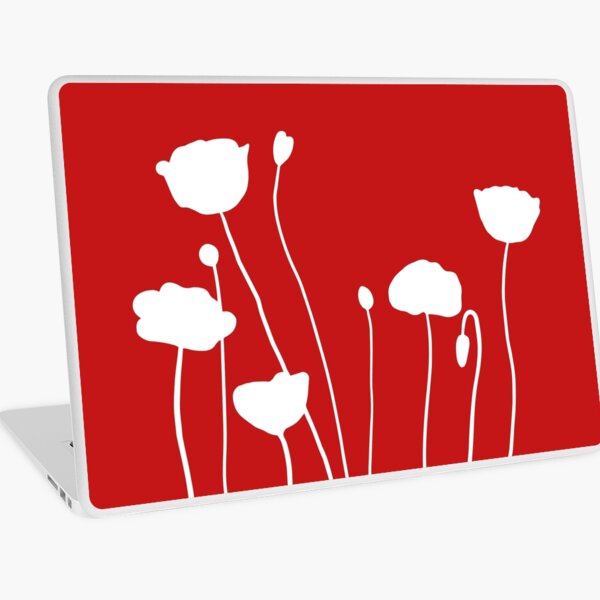 Poppies Laptop Skin