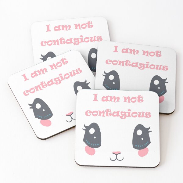 Item preview, i am not contagious designed and sold by selfesteeem.