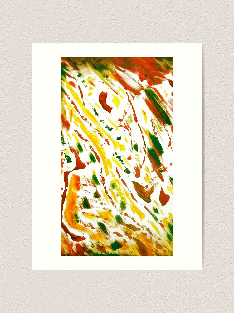 Alternate view of Scott's Pizza Painting Art Print