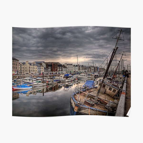 Douglas Harbour, Isle of Man Poster