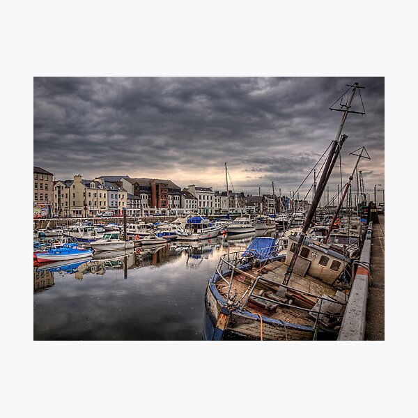 Douglas Harbour, Isle of Man Photographic Print