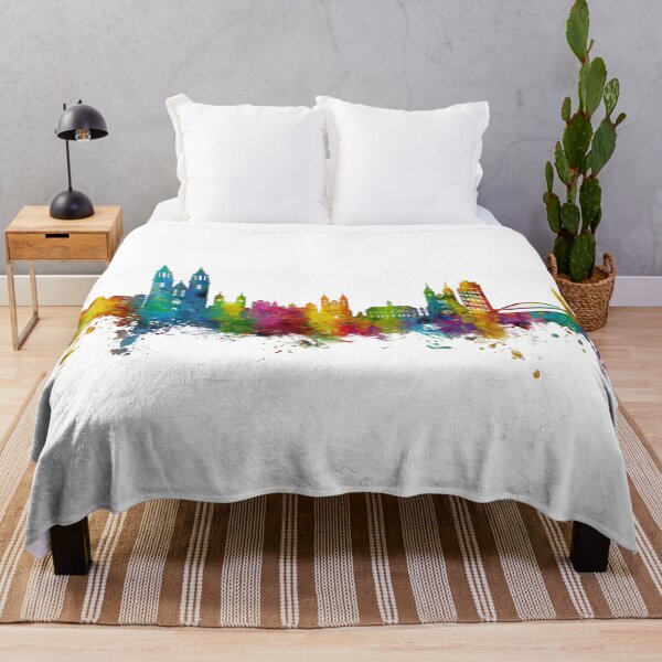 Item preview, Magdeburg Germany Skyline designed and sold by ArtPrints.