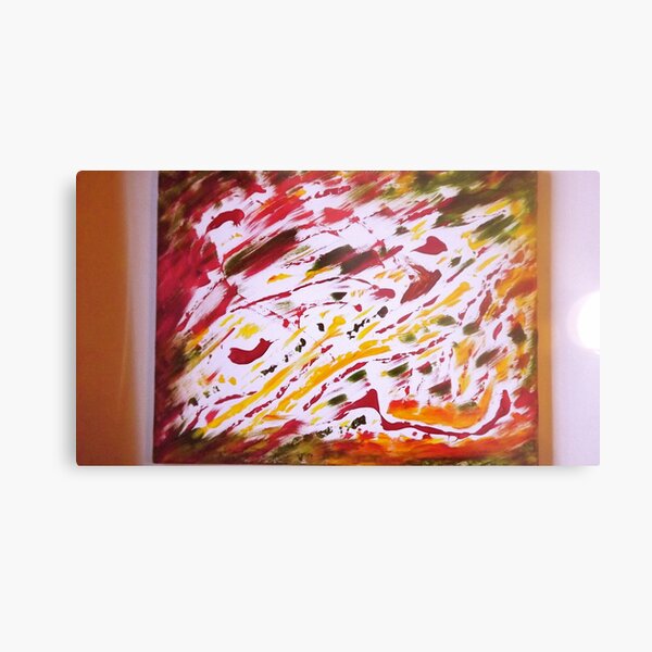 Scott's Pizza Painting 2 Metal Print