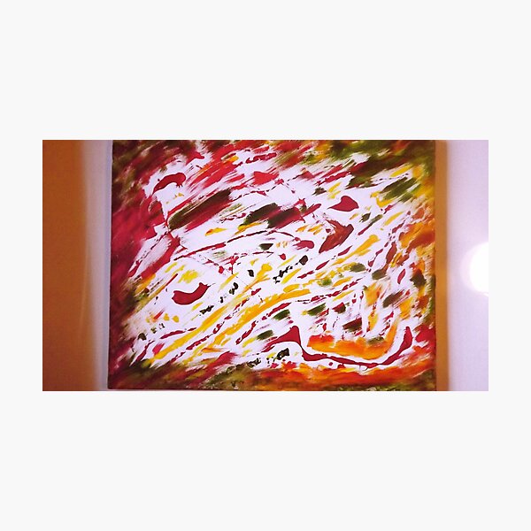 Scott's Pizza Painting 2 Photographic Print