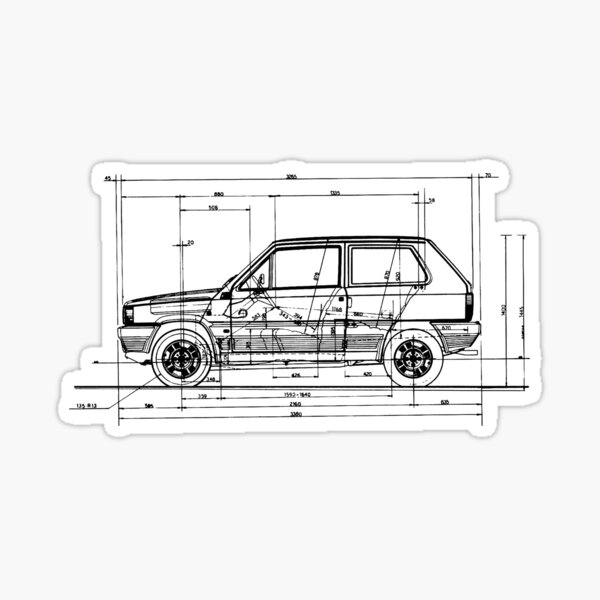 FIAT PANDA Sticker