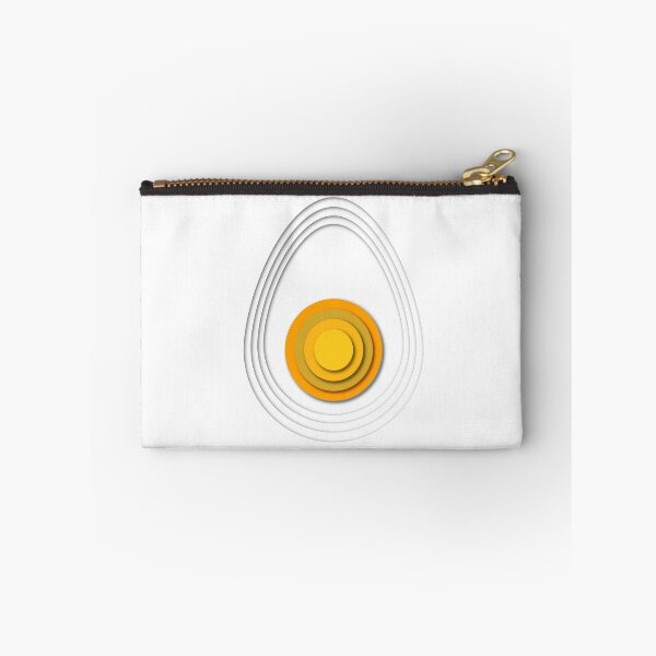 Item preview, Papercut design of half an egg yolk  designed and sold by NerdySherds.