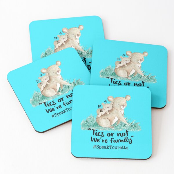 Item preview, Tics Or Not We’re Family, Koala Tourette Family - Tourette Syndrome Awareness , Tourettes designed and sold by MJDezigns.