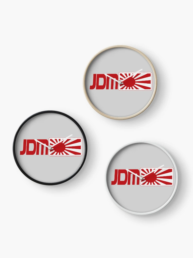 Thumbnail 3 of 4, Clock, JDM RISING SUN designed and sold by Spoof-Tastic.