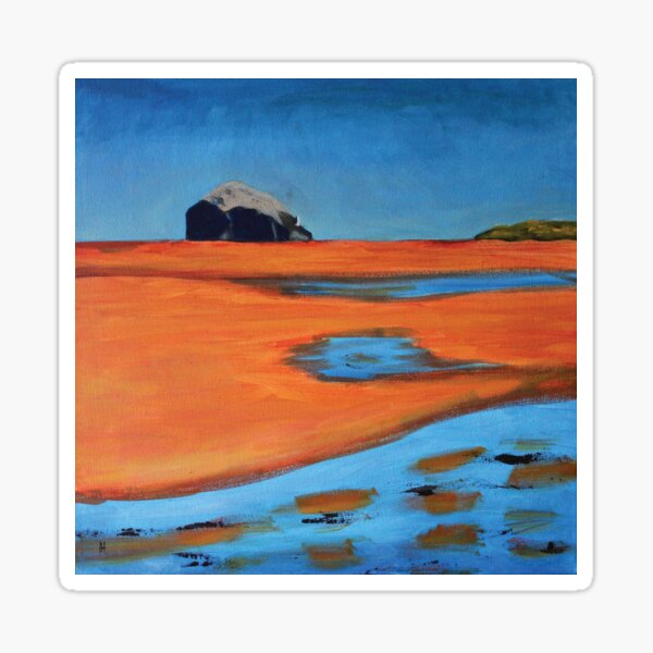 Bass Rock from Yellowcraigs Sticker