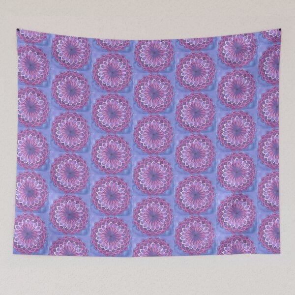 Item preview, Purple and Blue Floral Merchandise designed and sold by cindyfordyce.