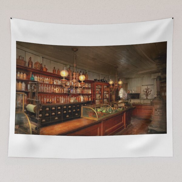 Item preview, Pharmacy - Where wizards shop designed and sold by Mike Savad Photography.
