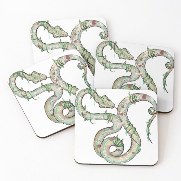 Item preview, Whimsical Garden Snake Illustration  designed and sold by EdenWrayArt.