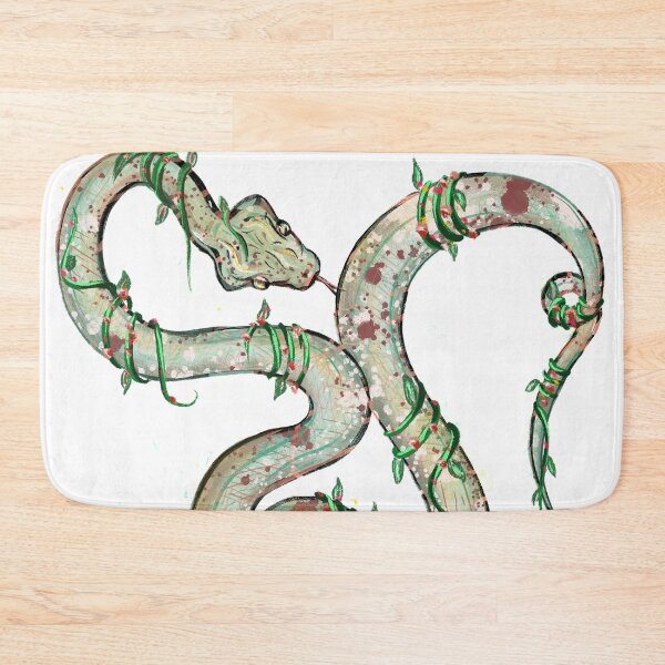 Item preview, Whimsical Garden Snake Illustration  designed and sold by EdenWrayArt.