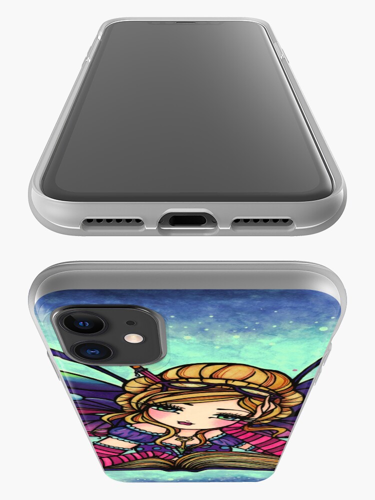 Alternate view of Bookworm Fairy by Hannah Lynn iPhone Case