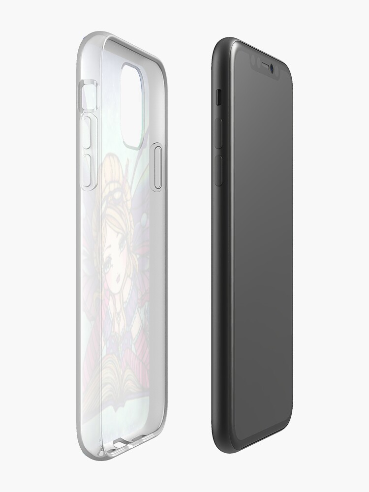 Alternate view of Bookworm Fairy by Hannah Lynn iPhone Case