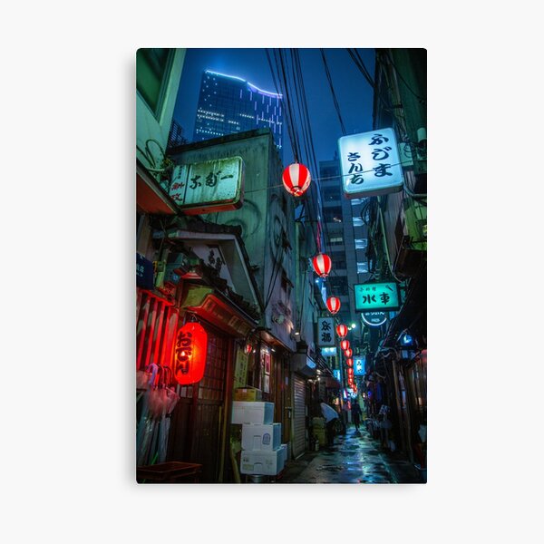 Tokyo Yokocho Canvas Print