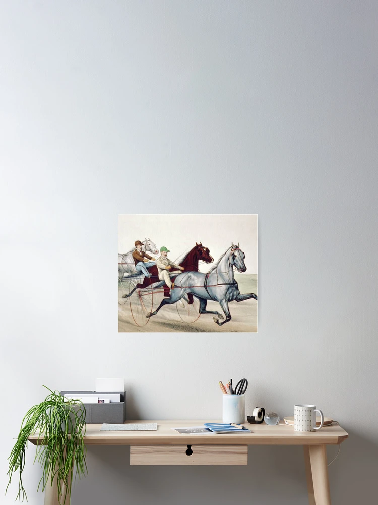 Thumbnail 2 of 3, Poster, Harness Racing designed and sold by teepossible.