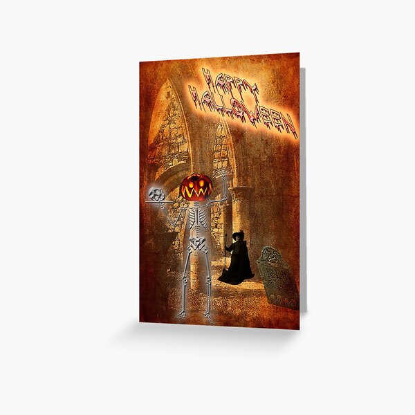 Happy Halloween Greeting Card
