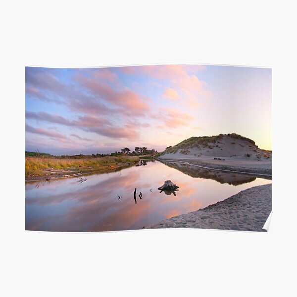 Clouds Over Silent water Poster