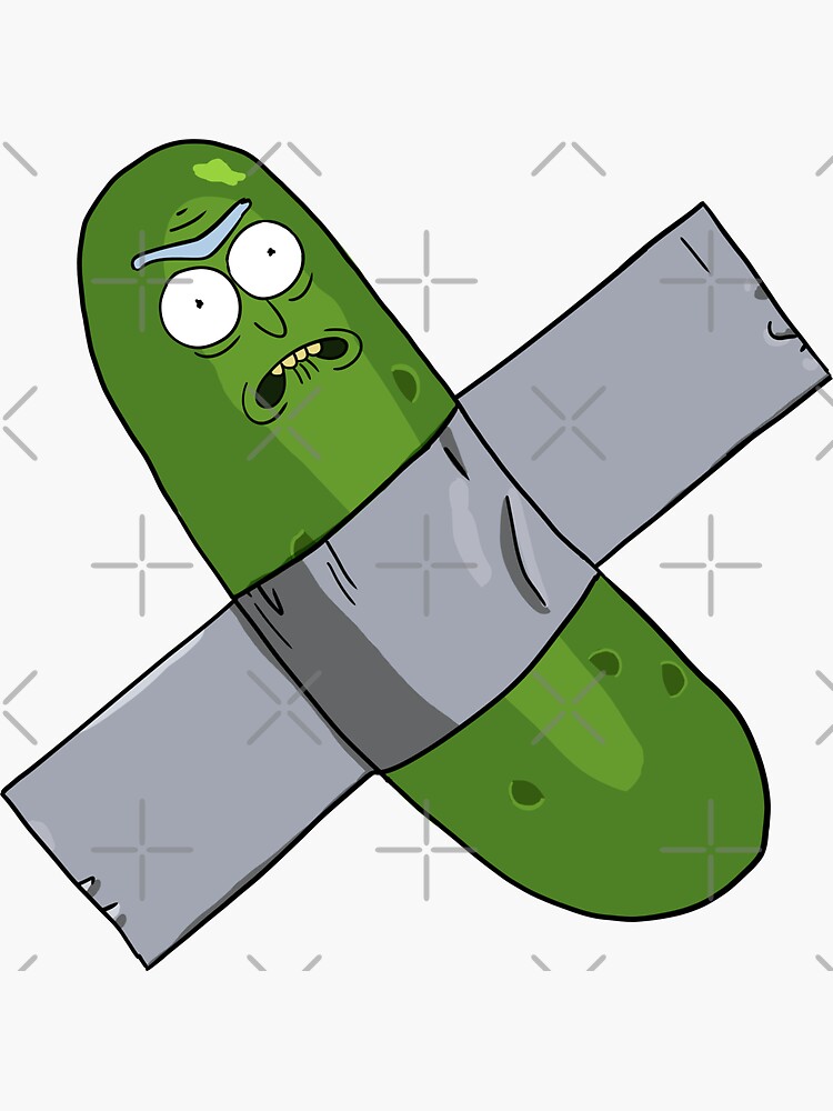 Pickle Rick Modern Art - Rick and Morty Fan Art by Radarek1989