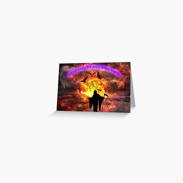 Happy Halloween Greeting Card