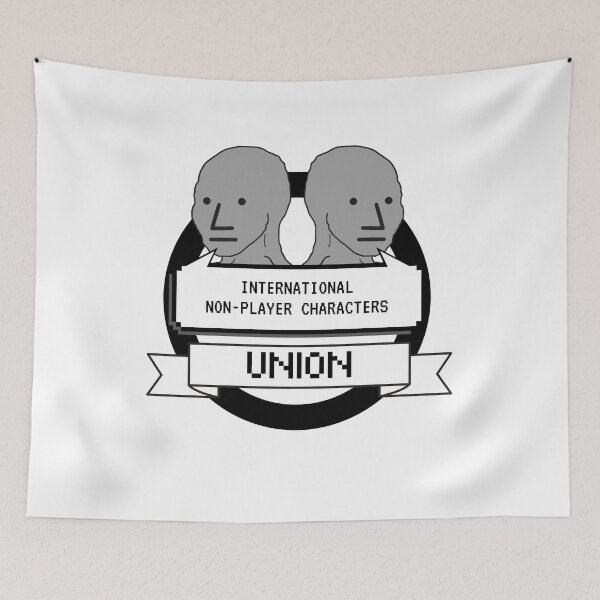 Item preview, Non-Player Characters (NPC) Union designed and sold by kingroy.